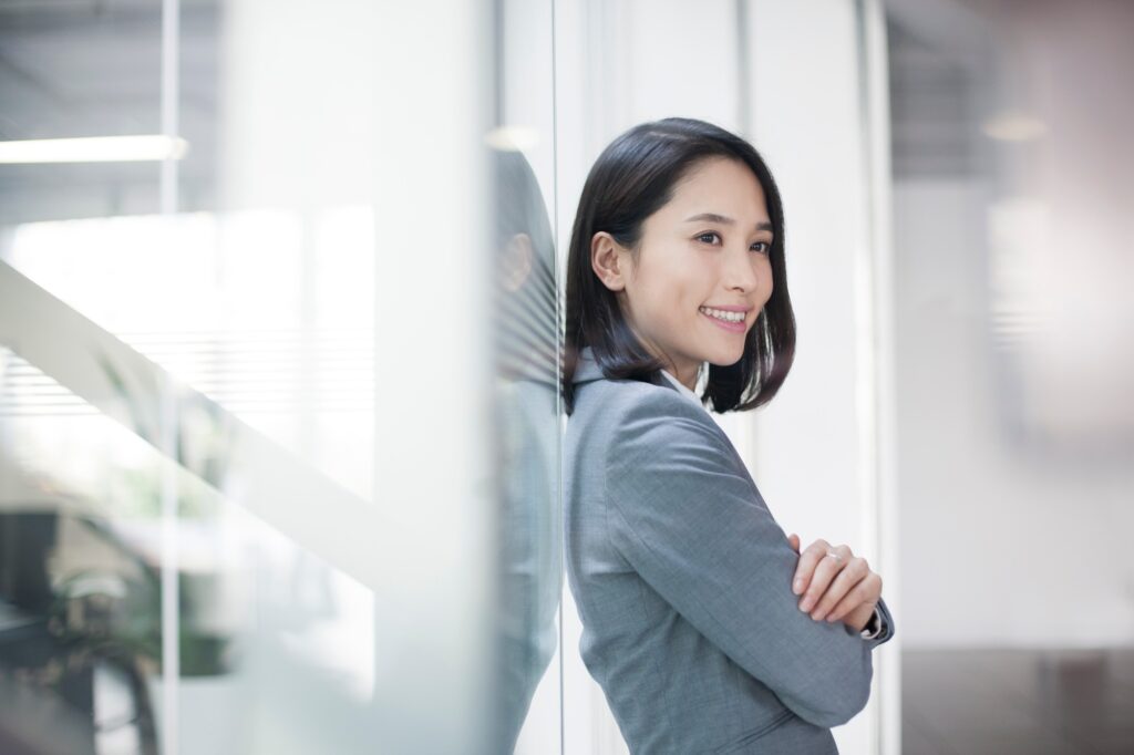 Young businesswoman